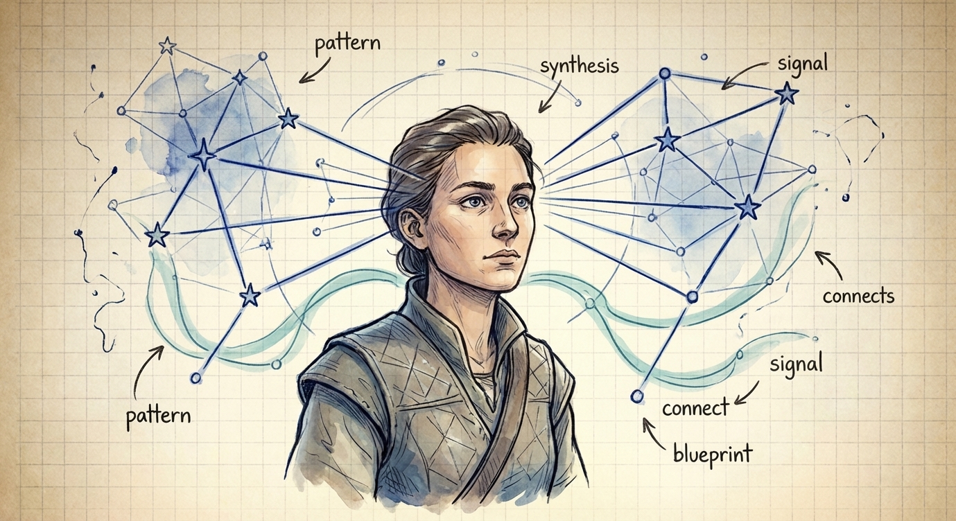 The Constellation Architect illustration.