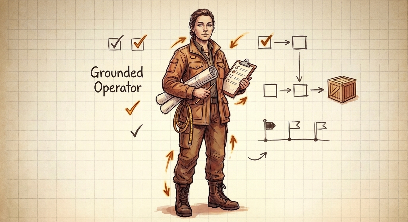 The Grounded Operator illustration.